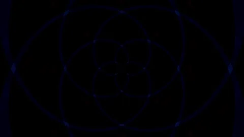 3D Abstract shining bright lines set wave,dots colorful, black background Stock Footage 274403887