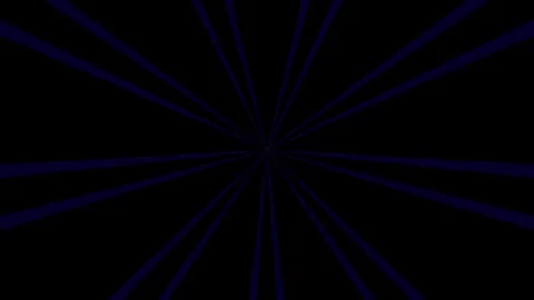 3D Abstract shining bright lines set wave,dots colorful, black background Video stock 274439675