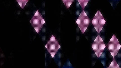 3D Abstract shining bright lines set wave,dots colorful, black background Stock Footage 304909018