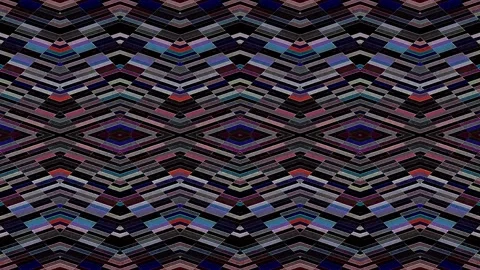 3D Abstract shining bright lines set wave,dots colorful, black background 動画素材 306464402