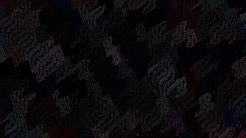 3D Abstract shining bright lines set wave,dots colorful, black background Stock-Footage 308864084