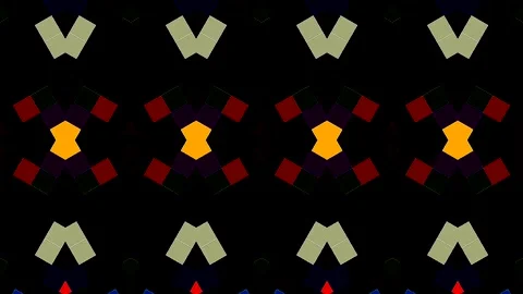 3D Abstract shining bright lines set wave,dots colorful, black background Video stock 325763150