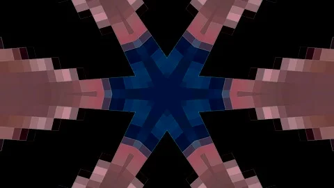 3D Abstract shining bright lines set wave,dots colorful, black background 動画素材 328508650