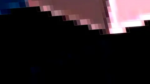 3D Abstract shining bright lines set wave,dots colorful, black background Stock Footage 328508683