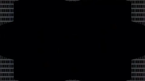 3D Abstract shining bright lines set wave,dots colorful, black background Stock Footage 328568440