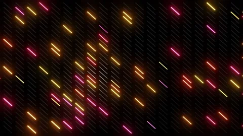 3d abstract simple geometric background with multicolor rectangles like light Stock Footage 145515873