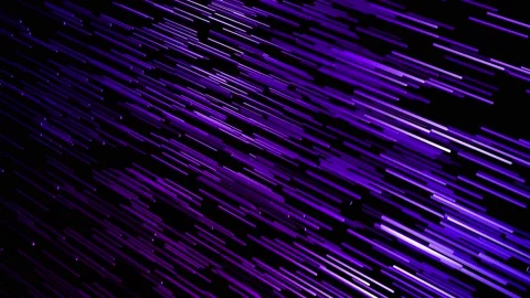 3d abstract simple geometric background with red blue blocks like light bulbs Stock Footage 153384692