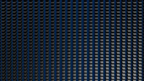 3d abstract simple geometric background with multicolor rectangles on plane in Stock Footage 169608596