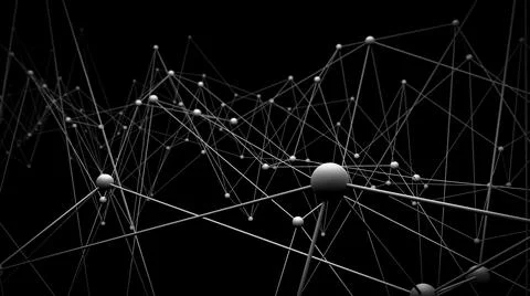 3d abstract sound wave background. Digital technology waveform on empty backdrop Stock Illustration