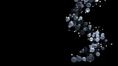 3d Abstract Spheres Stock Illustration