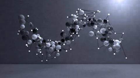3d Abstract Spheres Stock Illustration