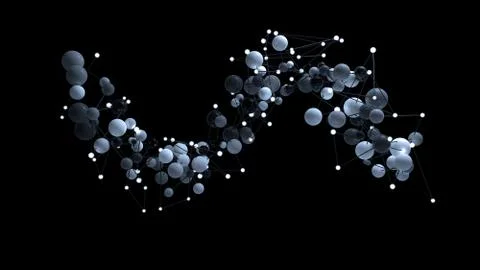 3d Abstract Spheres Stock Illustration