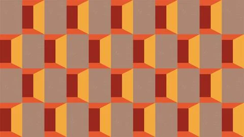 3D abstract squares pattern background stock vector image イラスト素材