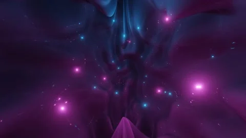 3d abstract surreal background, rotates 360 degrees around the camera Видео 197307963