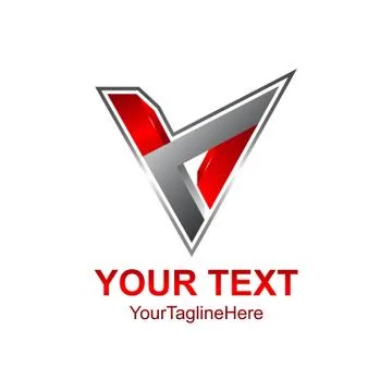 3d Abstract triangle vector logo concept illustration. Pyramid triangle logo. Stock Illustration