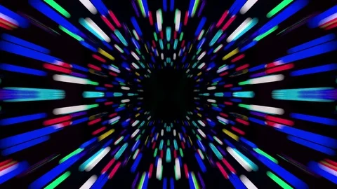3d abstract tunnel animation Stock Footage 71171386