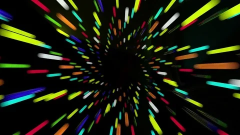 3d abstract tunnel animation Video stock 71173252