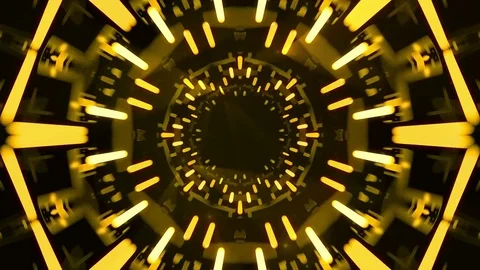 3d abstract tunnel animation Stock Footage 71294417