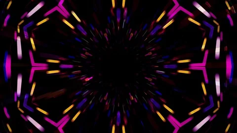3d abstract tunnel animation Stock Footage 71294814