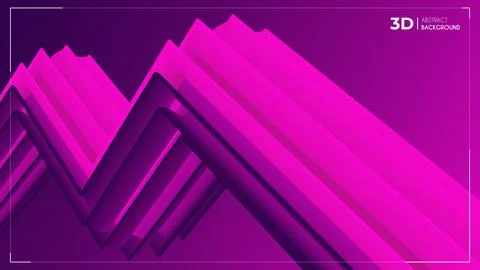 3d Abstract Unique eye-catching Fluid Background. Stock Illustration