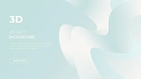 3d Abstract Unique eye-catching Fluid Background. Stock Illustration