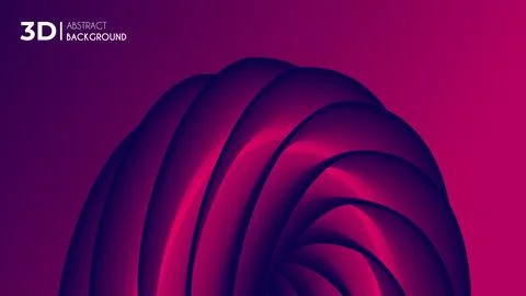 3d Abstract Unique eye-catching Fluid Background. Stock Illustration