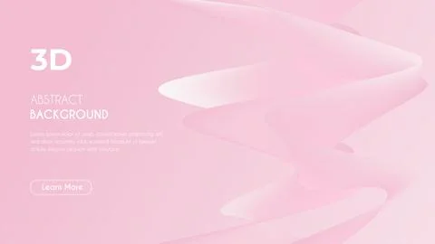 3d Abstract Unique eye-catching Fluid Background. Stock Illustration