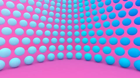 3d abstract wallpaper. Shapes 3d. Geometric 3d objects. Minimalism. Stock Illustration