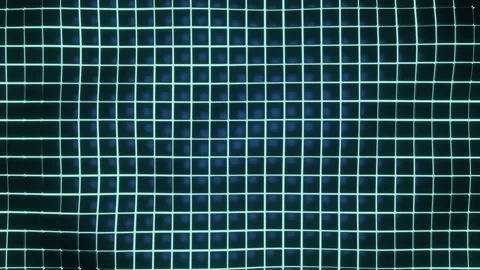 3D Abstract Wave Motion background. Squares. 動画素材 138536951