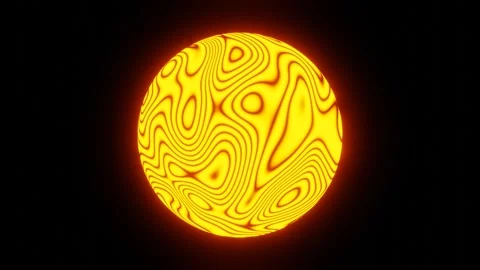 3D Abstract wavy lines glowing background. Stock Footage 284499621