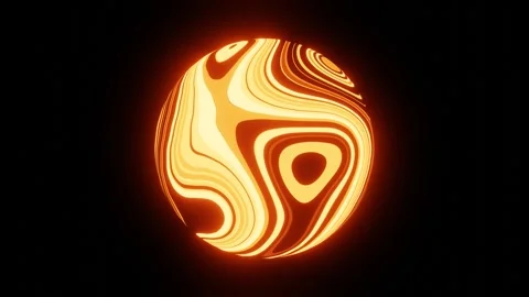 3D Abstract wavy lines glowing background. Stock Footage 284499625