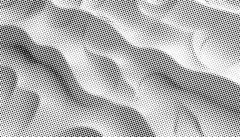 3d Abstract white and black background with dotted halftone effect, dot pattern Stock Illustration