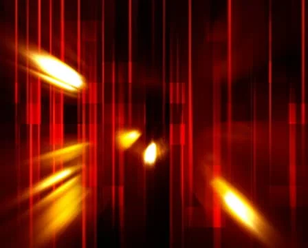 3D Abstract Wondering Lights Loop Stock Footage 8939218