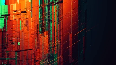 3D Abstraction background 스톡 동영상 101517398