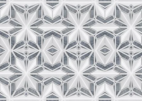3D abstraction background wallpaper for walls. Stock Illustration