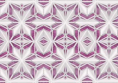 3D abstraction background wallpaper for walls. Stock Illustration