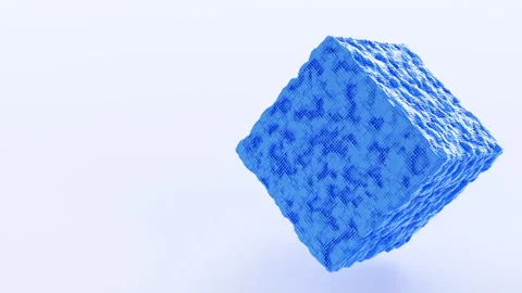 3d abstraction of many cubes Stock Footage 205184392