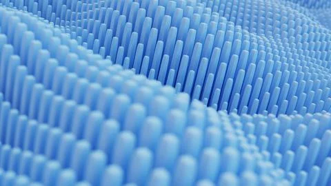 3d abstraction of many cubes Stock Illustration