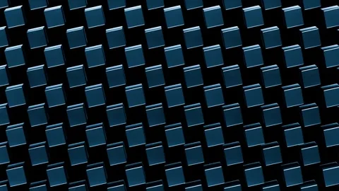 3d abstraction from a pattern in the form of cubes endless loop Vidéo 277101329