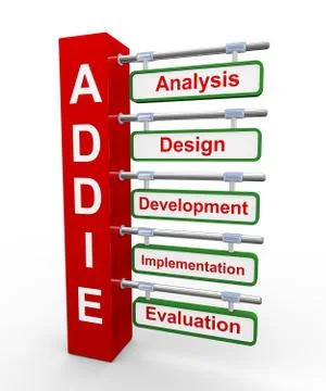 3d addie Stock Illustration