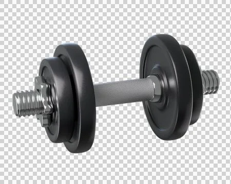 3d Adjustable dumbbell Stock Illustration
