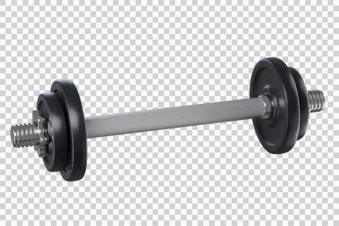 3d Adjustable dumbbell Stock Illustration