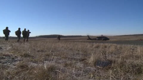 3d Air Support Operations Squadron Parachute Jump Stock Footage 49934014
