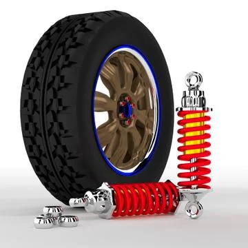 3d alloy. Stock Illustration