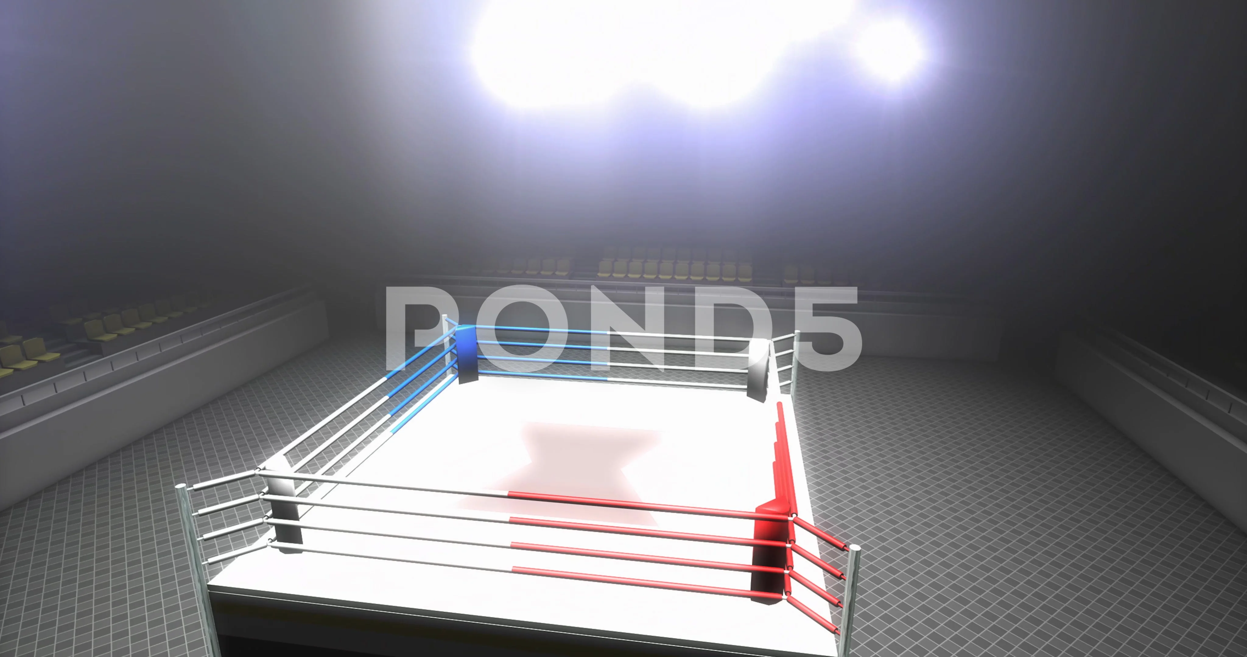 Boxing Ring Empty Stock Video Footage | Royalty Free Boxing Ring Empty  Videos | Pond5
