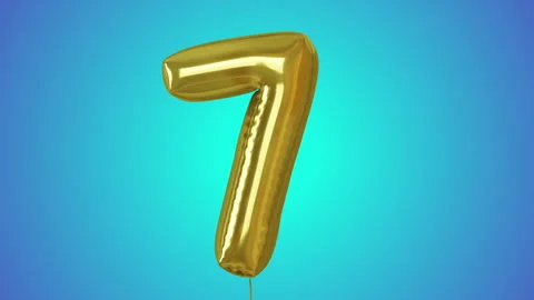 3d animated balloon alphabet with alpha matte Stock Footage 253739587