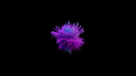 3d Animated Colorful Abstraction Dynamics Beautiful Shockwave Effect Brigh Flash Stock Footage 105627325