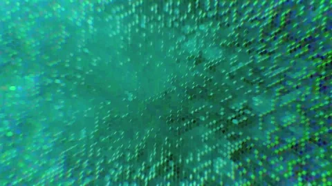 3D Animated Colorful Changing Hexagon Background 03. 4K Stock Footage 297282967