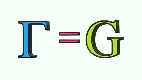 3D Animated Comparison of Cyrillic Letter Ge (?) and Latin Letter G Stock Footage 316773154