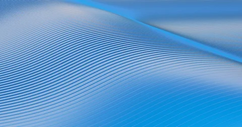 3D animated digital blue lines - 4k background Stock Footage 102345689